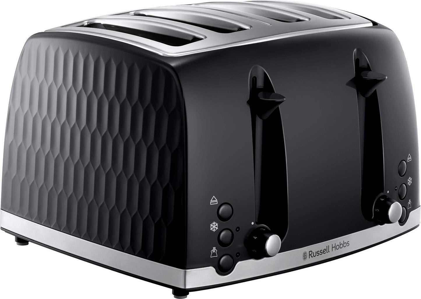 Russell Hobbs RHM2076B 20 Litre 800 W Black Digital Solo Microwave with 5 Power Levels, Automatic Defrost, 8 Auto Cook Menus, Clock and Timer, Easy Clean