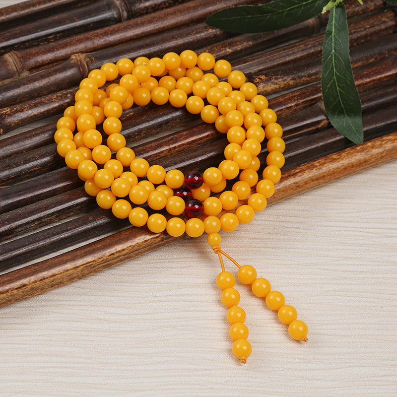 Non-natural Beeswax Beads Bracelet