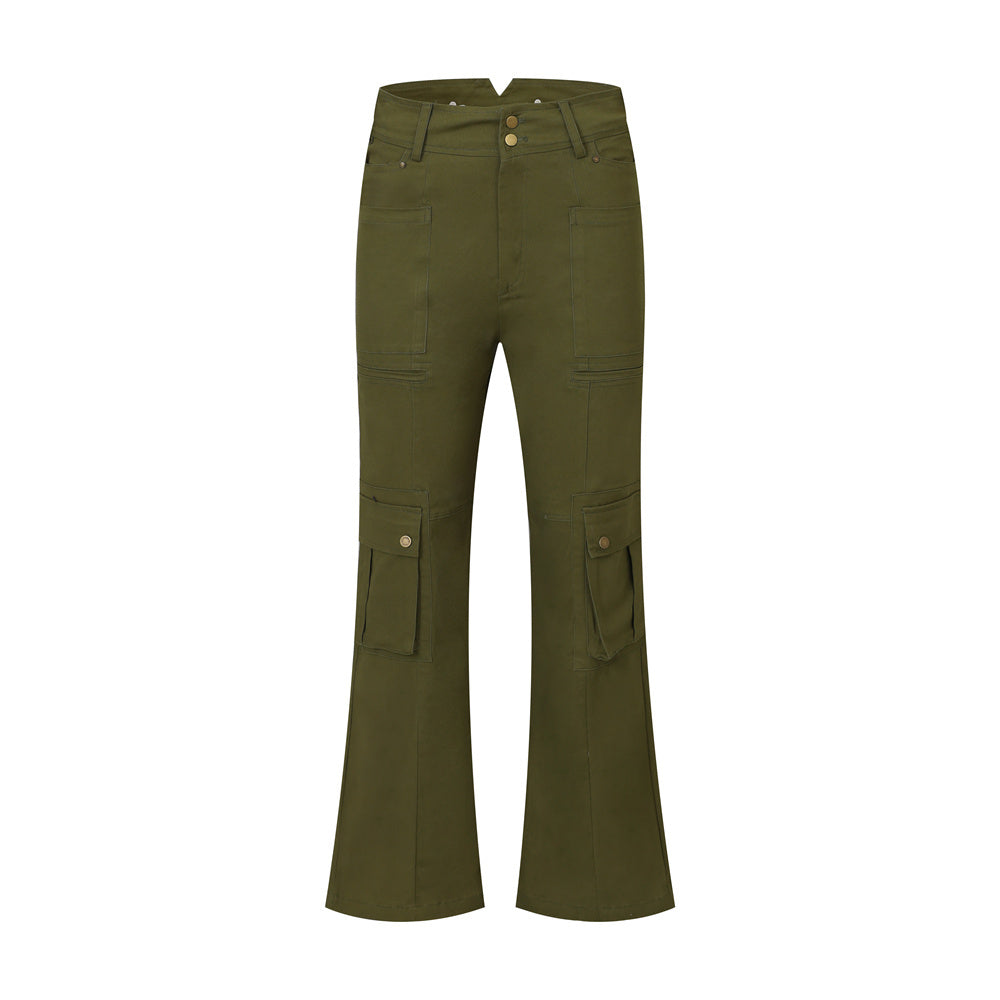 Hip-hop Cargo Denim Trousers For Men