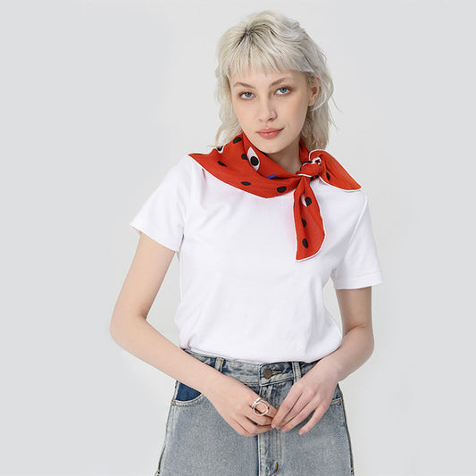 silk scarf scarf small tie