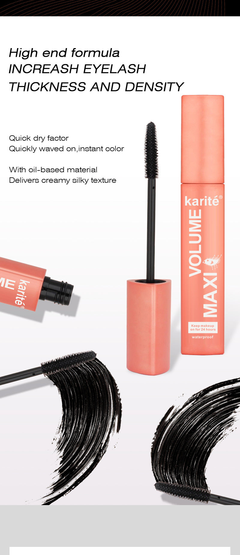 Mascara Curling Shaping Waterproof Thick