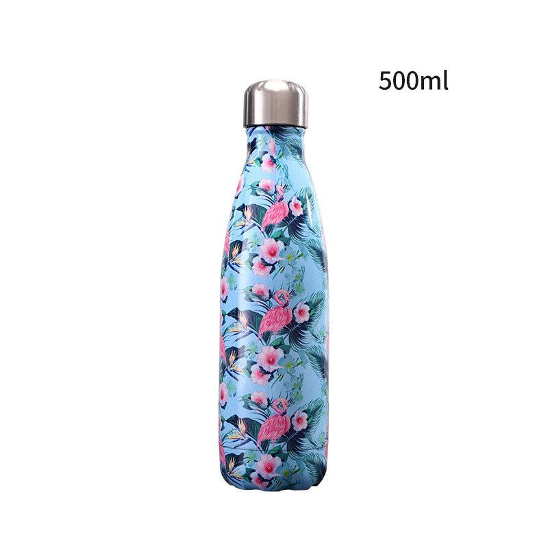 Vacuum Stainless Steel Cola Bottle Heat Preservation Portable Sports Water Cup