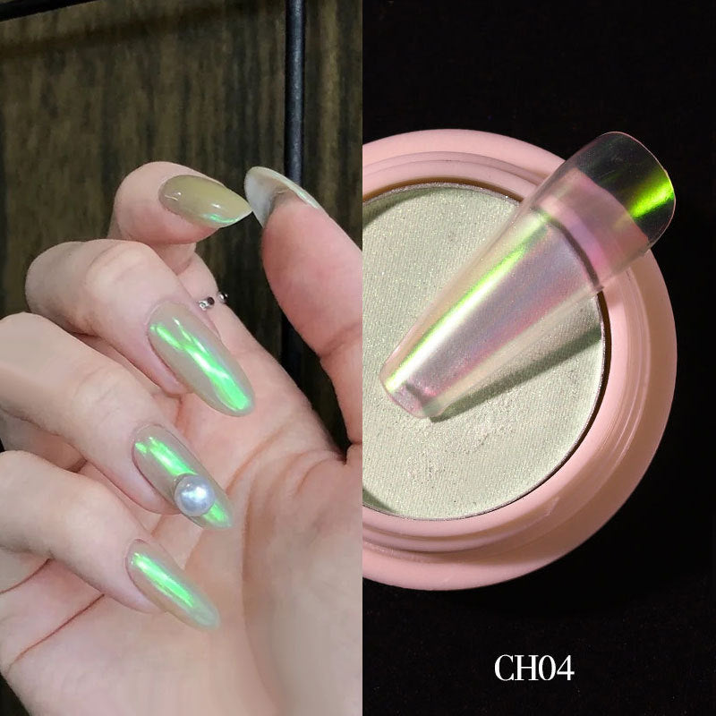 Nail solid powder Symphony mirror powder