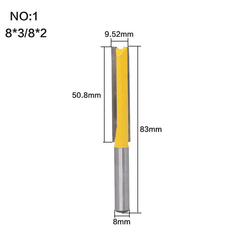 Handle Extended Straight Knife Slotting Knife Trimming Knife