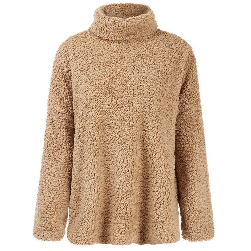 Fashion Casual Plush Loose Sweater Women