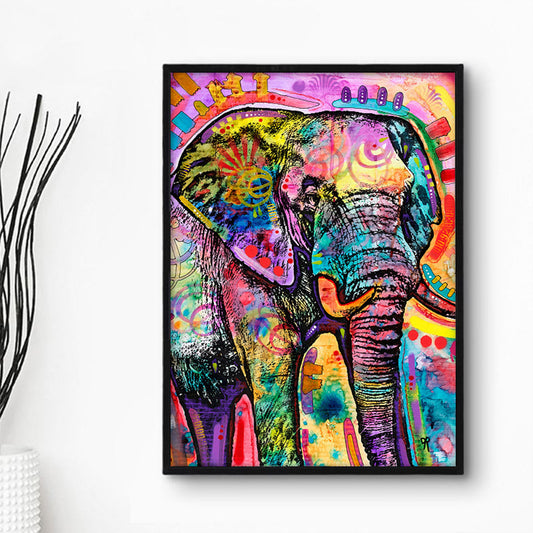 African Elephant Home Art Decoration Painting