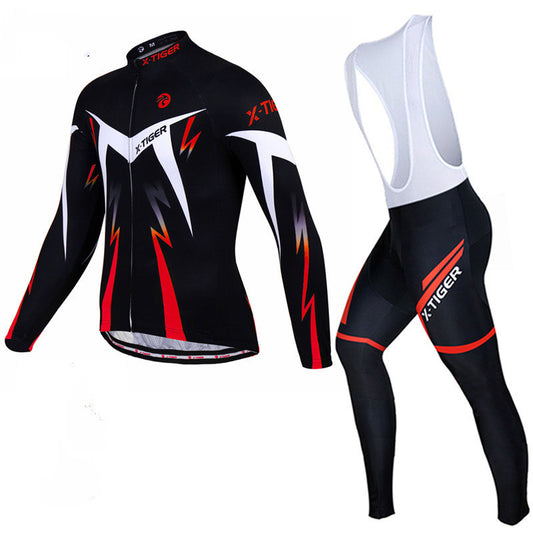 Cycling Harness Suit Autumn And Winter Warm And Breathable Men And Women