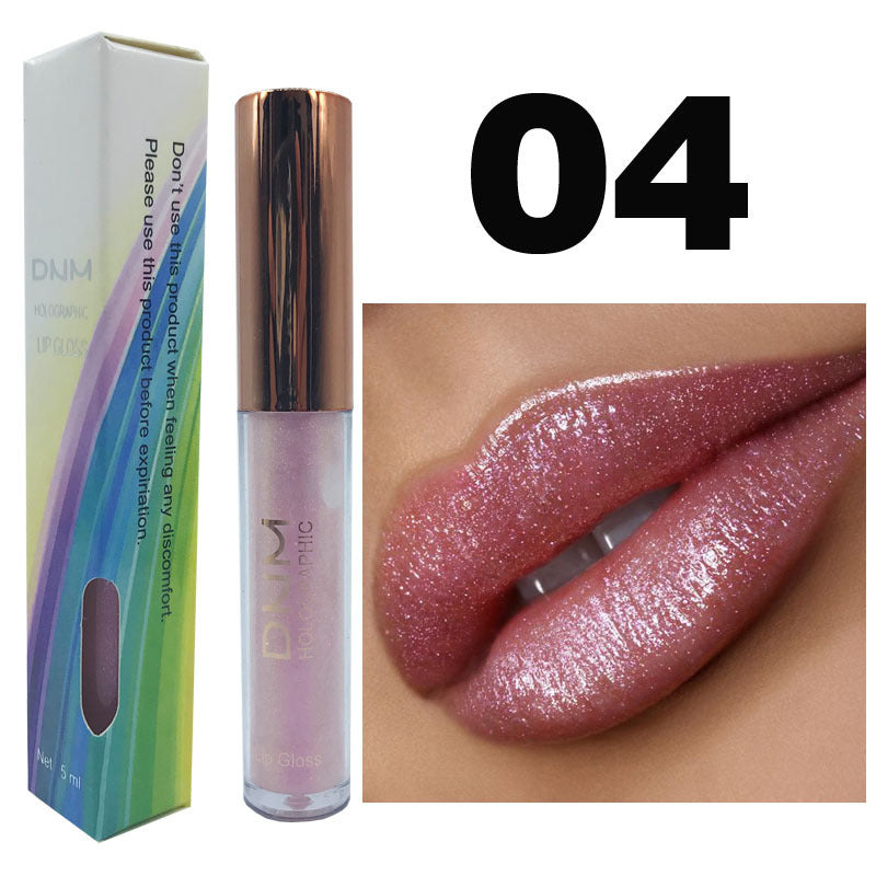 Polarized Lip Gloss Glaze Pearlescent Colorful