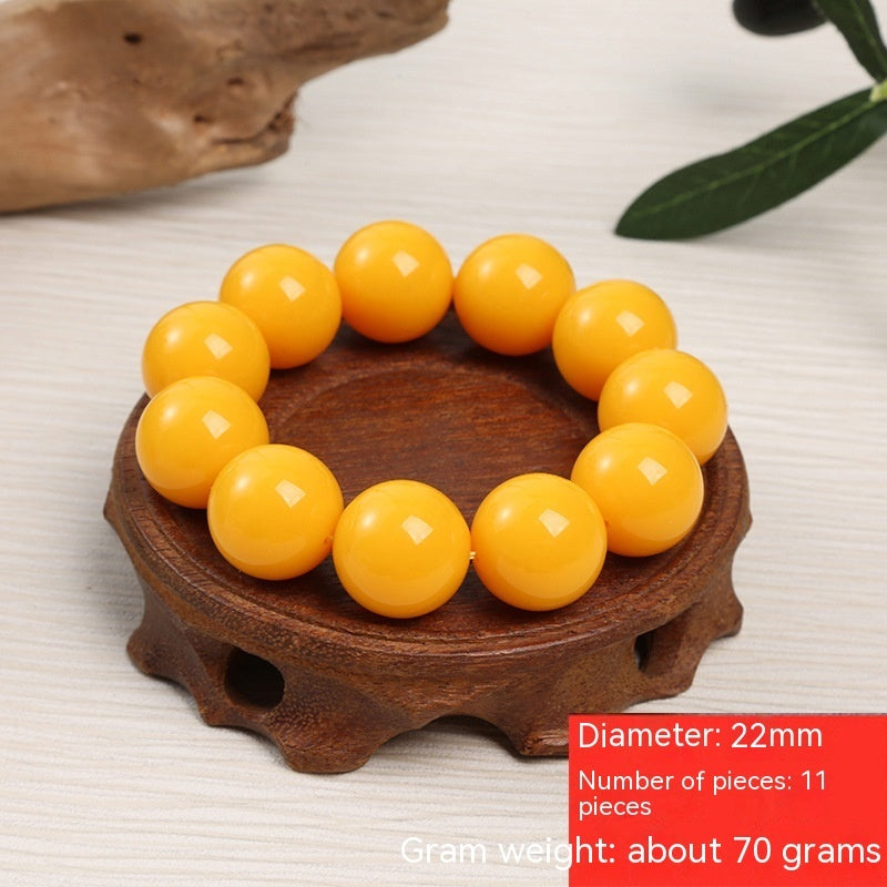 Non-natural Beeswax Beads Bracelet