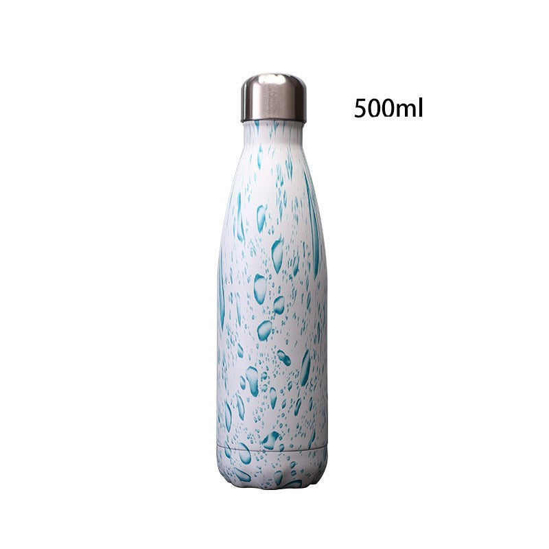 Vacuum Stainless Steel Cola Bottle Heat Preservation Portable Sports Water Cup