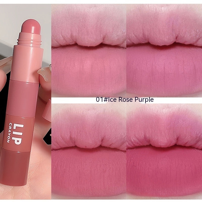 Crayon Lipstick Lip Gloss Matte Velvet Multicolor