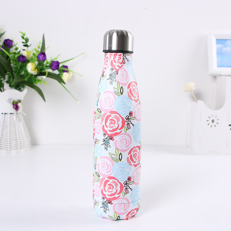 Vacuum Stainless Steel Cola Bottle Heat Preservation Portable Sports Water Cup