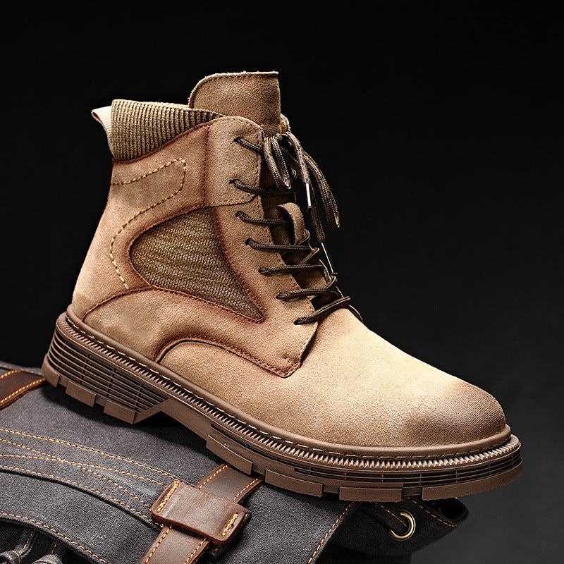 Autumn And Winter Martin Boots New Men''s Shoes Trend Versatile British