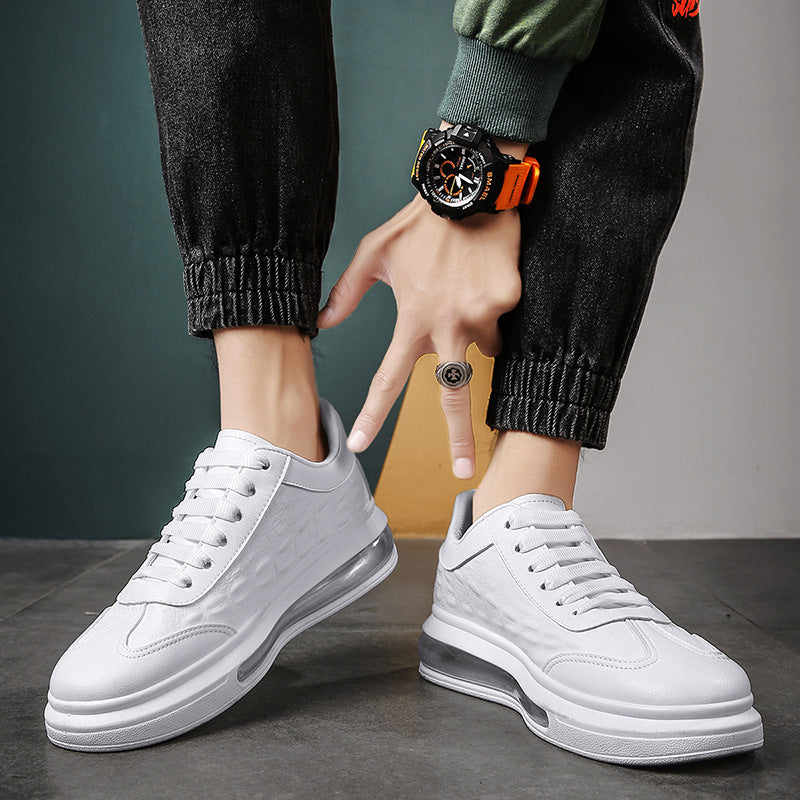 Korean Style Fashion Platform White Shoes