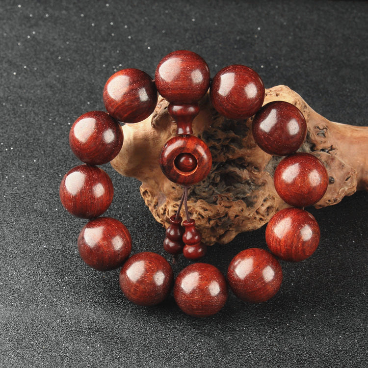 Buddha Beads Rosewood Bracelet