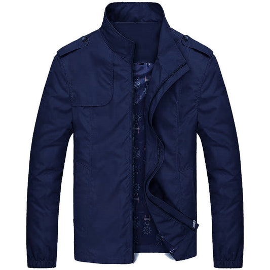 Men's stand collar jacket youth