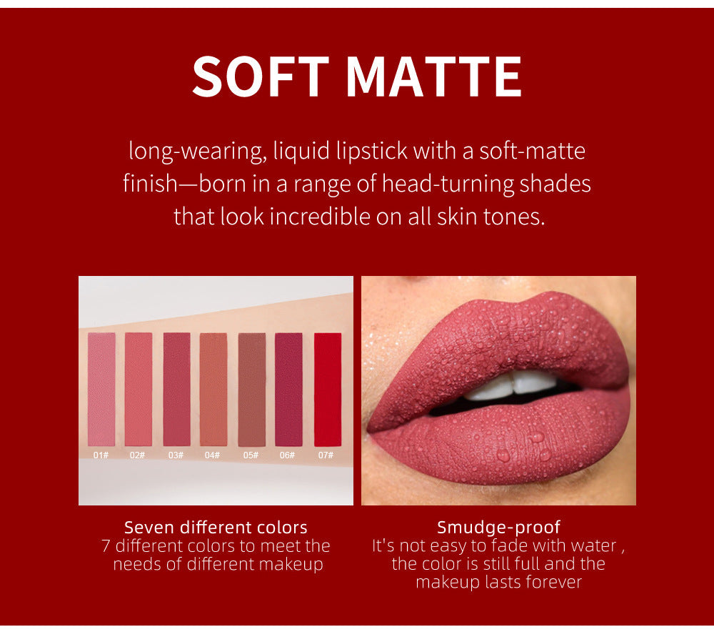 Non-stick Matte Lip Gloss Gift Box