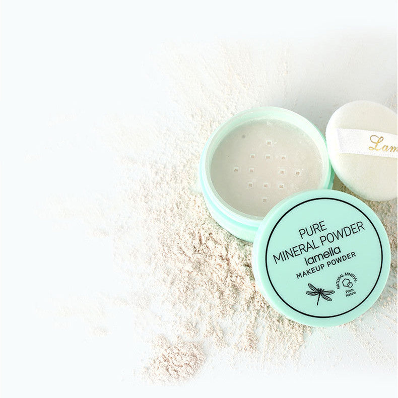 LaMeiLa Loose Powder Loose Powder Mineral Loose Powder Invisible Pores Natural Concealer Finishing Powder