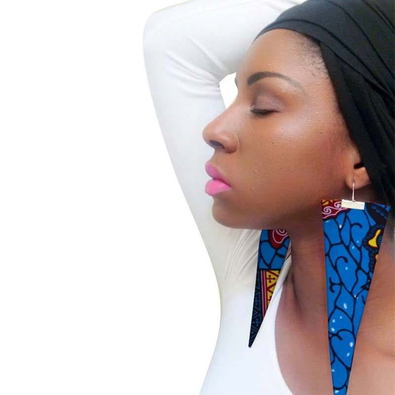 African Ethnic Eardrops Cerecloth Personalized Earrings