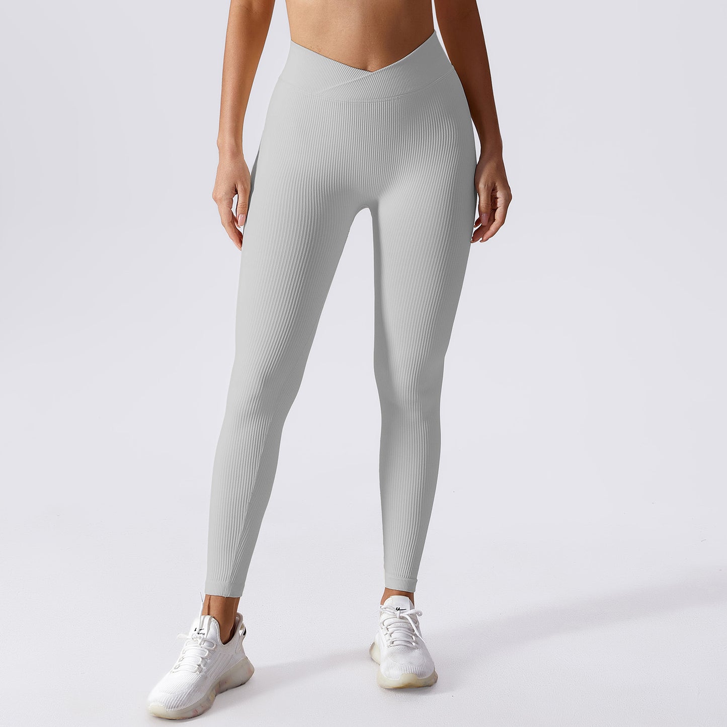 Seamless Tight Yoga Pants Women's Quick-drying High-waist Running Sports Pants Peach Hip Hip-lifting Fitness Pants