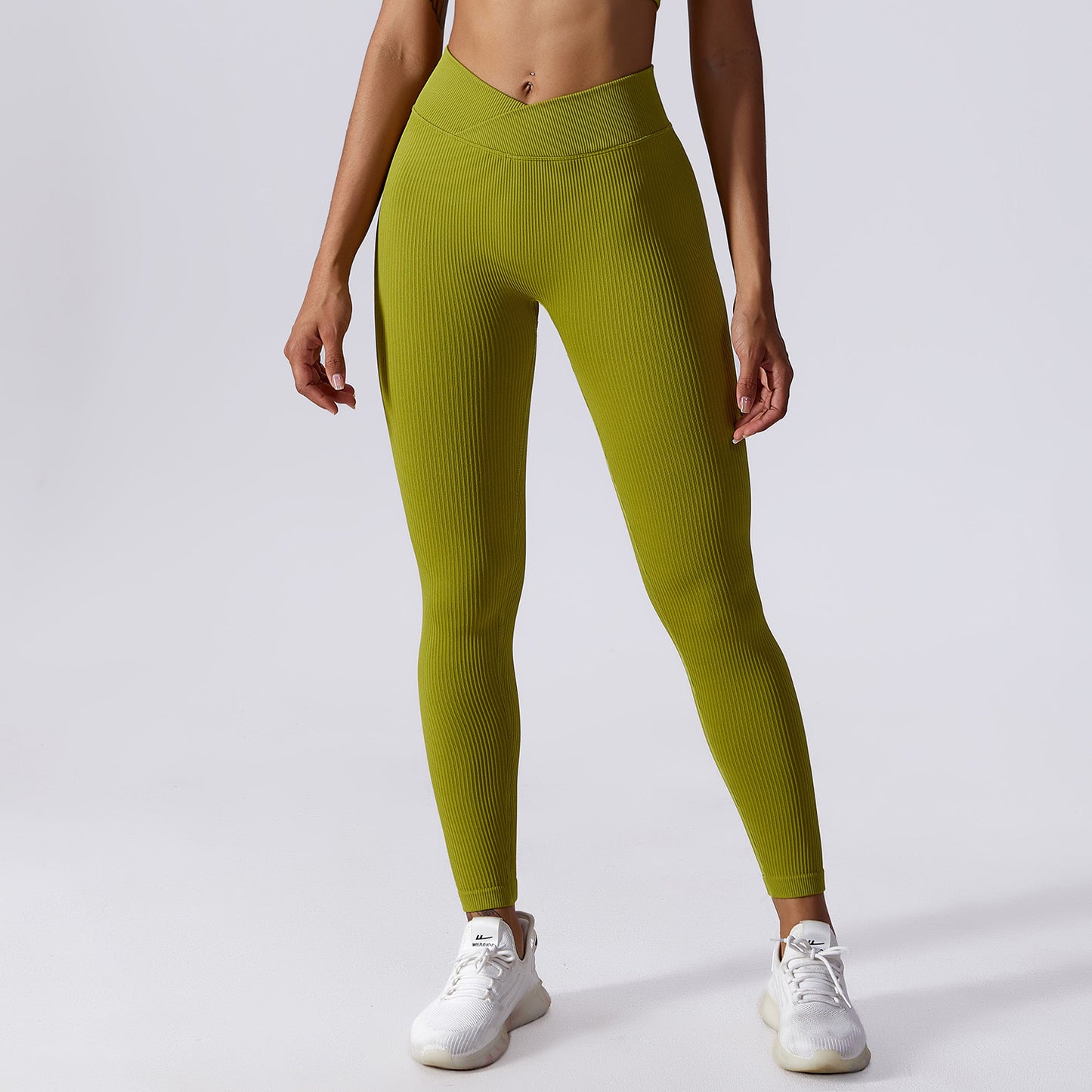 Seamless Tight Yoga Pants Women's Quick-drying High-waist Running Sports Pants Peach Hip Hip-lifting Fitness Pants