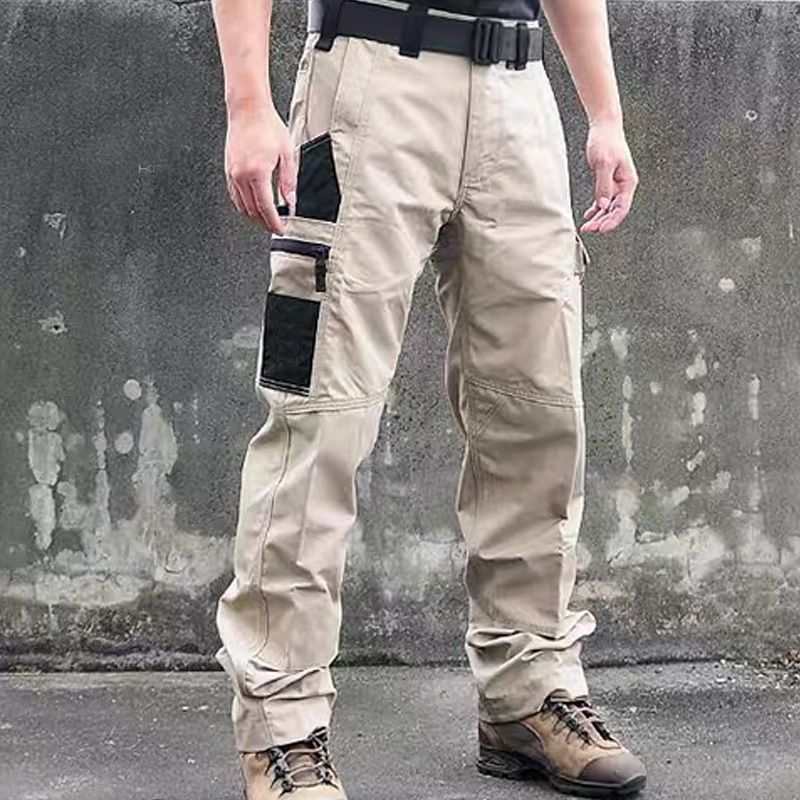 Beetle Outdoor Tactics Men's Spring And Autumn Breathable And Wearable Multi-pocket Loose Camouflage Cargo Pants