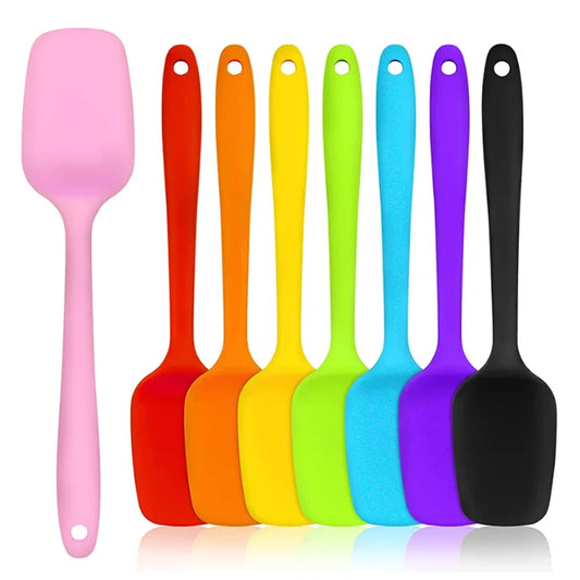 21cm silicone spatula Cream spatula High temperature resistant