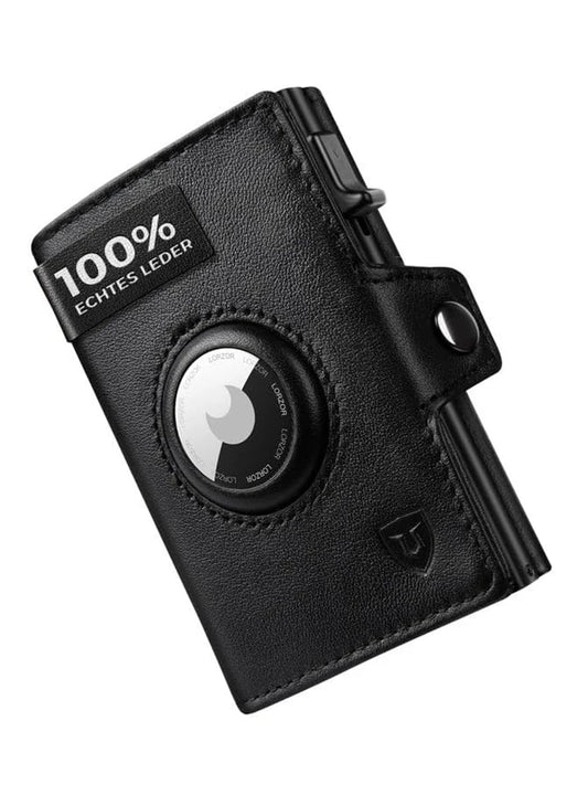 RFID Blocker Wallet for Men Genuine Leather Wallet with Coin Pocket