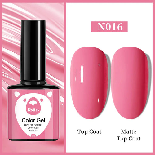 41 Colors Nail Gel Polish Black White Pink Solid Vernis Semi Permanent