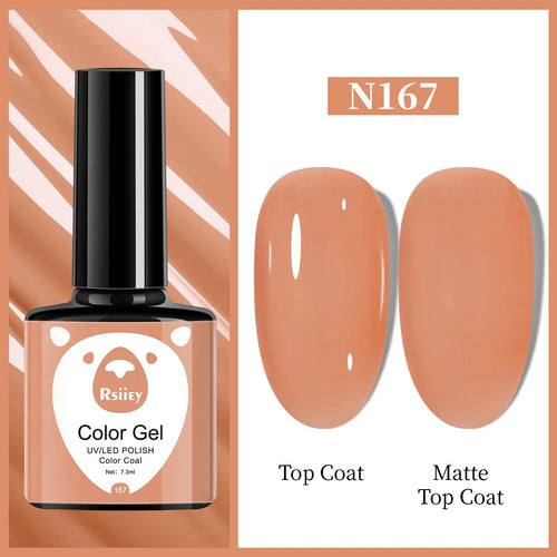 41 Colors Nail Gel Polish Black White Pink Solid Vernis Semi Permanent