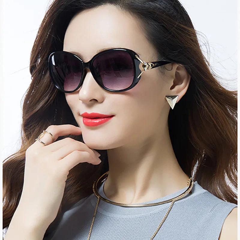 Women Fox Polarized Sunglasses Ladies Fashion Day Night Vision Driving