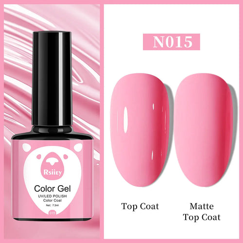 41 Colors Nail Gel Polish Black White Pink Solid Vernis Semi Permanent