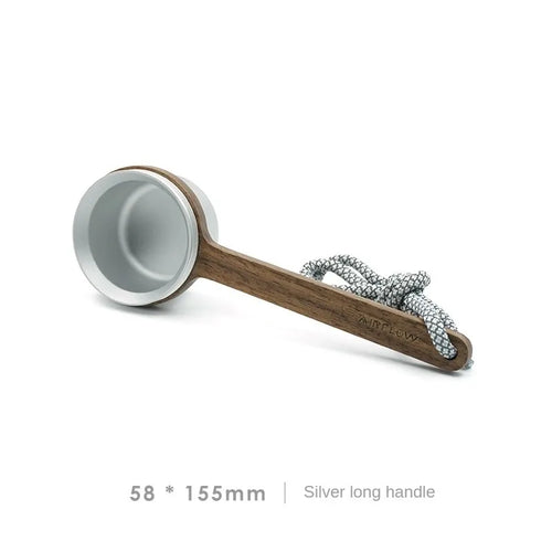 AIRFLOW Coffee Powder Bean Spoon Black Walnut Bean Spoon Short Handle