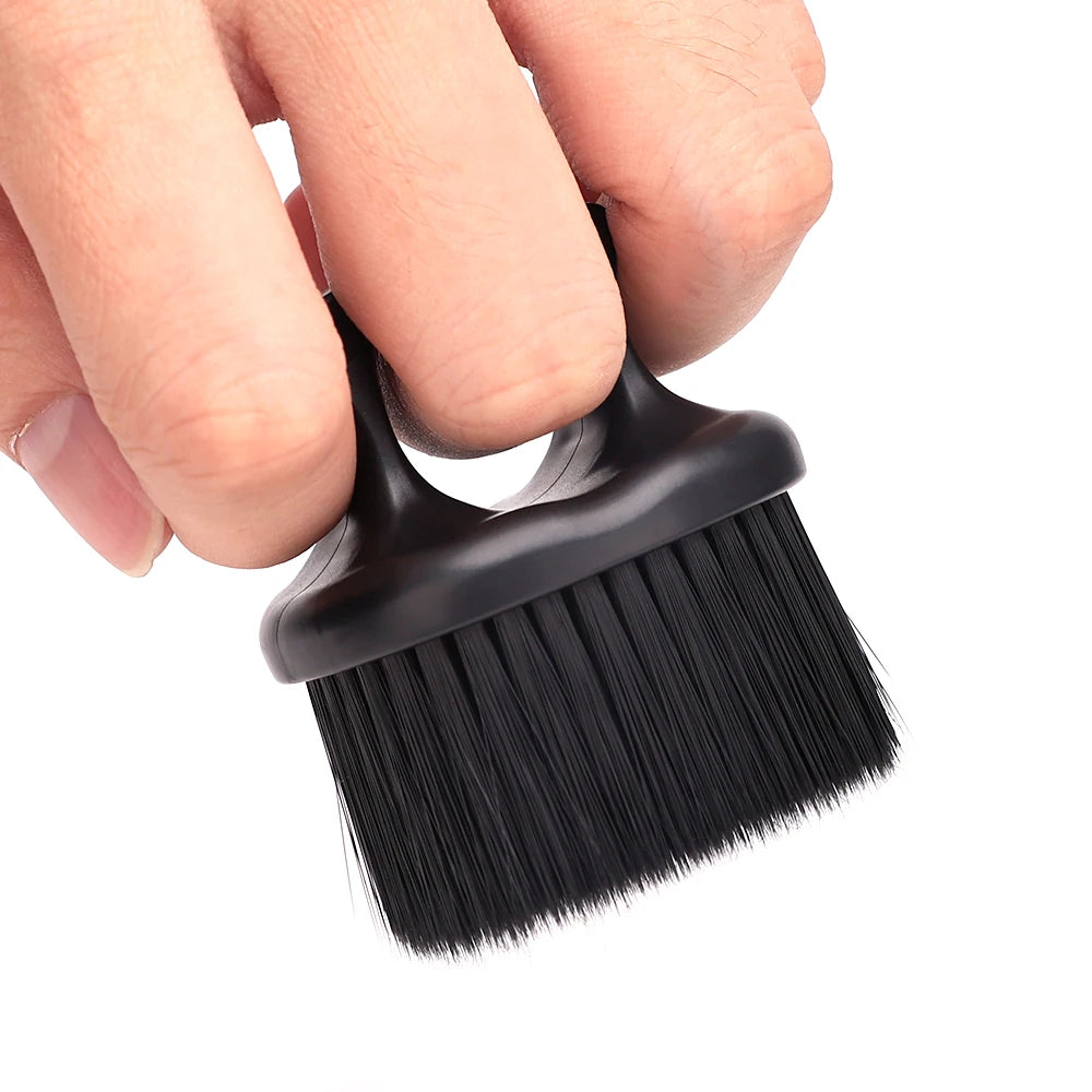 Mini Soft Barber Neck Face Duster Brush Salon Cutting Cleaning Thumb