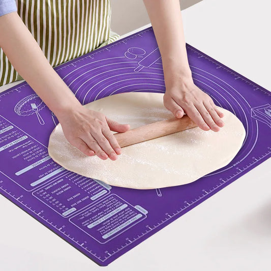 60/50/40cm Silicone Pad Baking Mat Sheet Kneading Dough Mat For