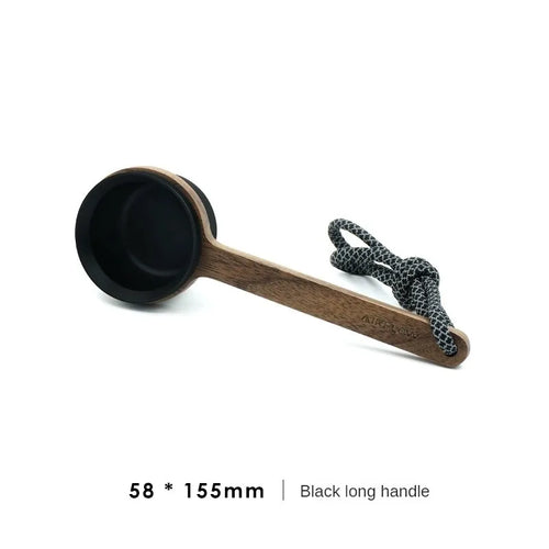 AIRFLOW Coffee Powder Bean Spoon Black Walnut Bean Spoon Short Handle