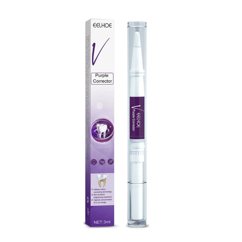 30ml V34 SmileKit Purple Toothpaste Removes Tartar Clean Oral Hygiene