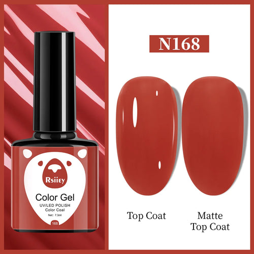 41 Colors Nail Gel Polish Black White Pink Solid Vernis Semi Permanent