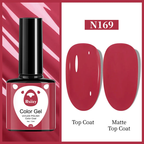 41 Colors Nail Gel Polish Black White Pink Solid Vernis Semi Permanent