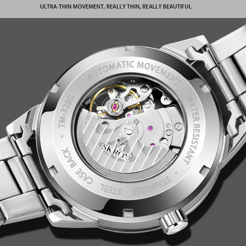 SKROX Original Replica High-End Luxury Luminous Skeleton Automatic