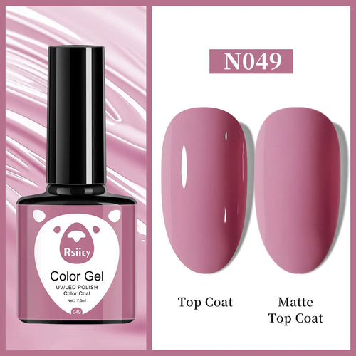 41 Colors Nail Gel Polish Black White Pink Solid Vernis Semi Permanent