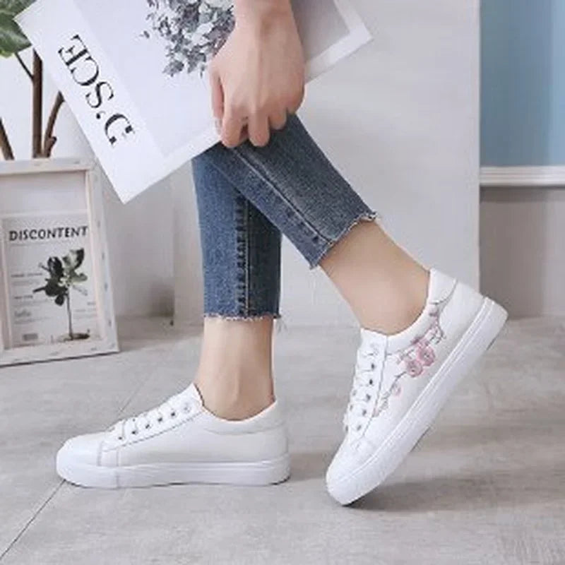 Shoes 2023 Women Running Spring Autumn Fashion White Breathable