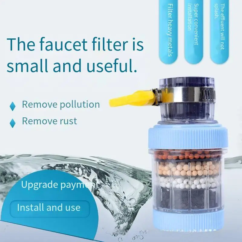 Detachable Washable Six-layer Filter Faucet Universal Water Purifier