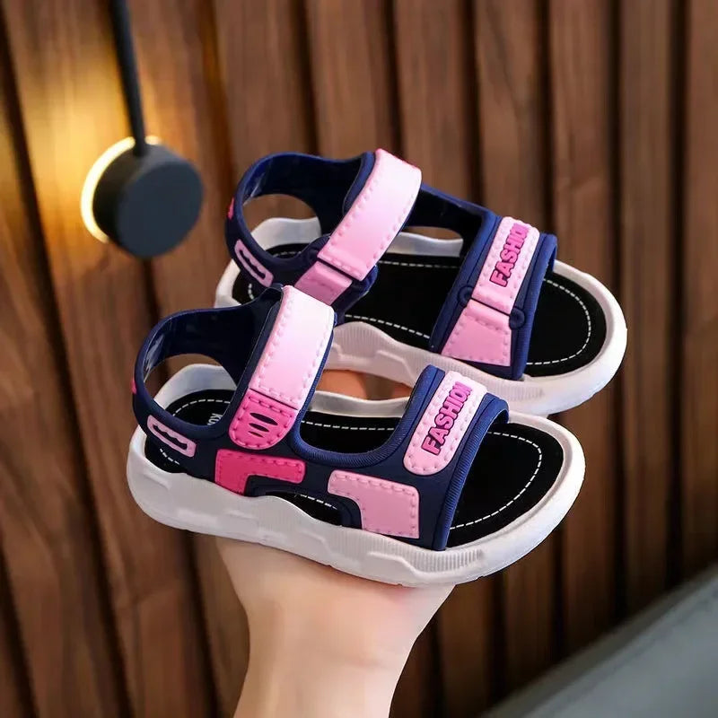 New children's summer boys and girls sandals Korean version of primary