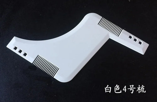 2024 Men Beard Template StylingTool Double Sided Beard Shaping Comb