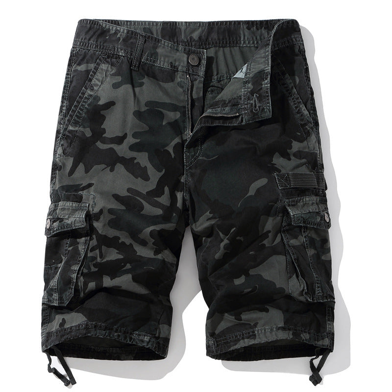 Plus Size Fifth Pants Cargo Shorts Men