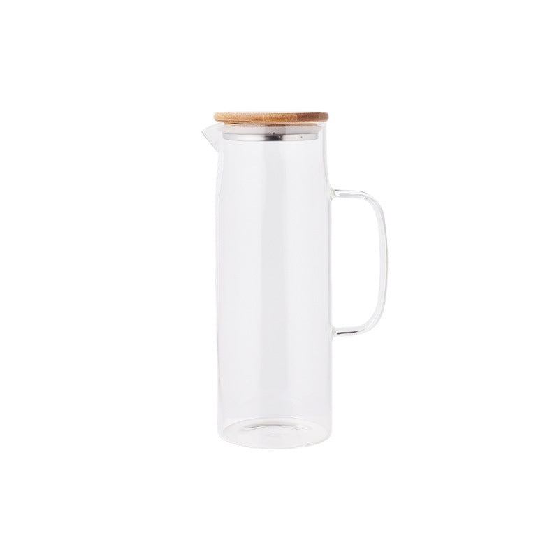 Household Large Capacity Glass Cold Water Bottle