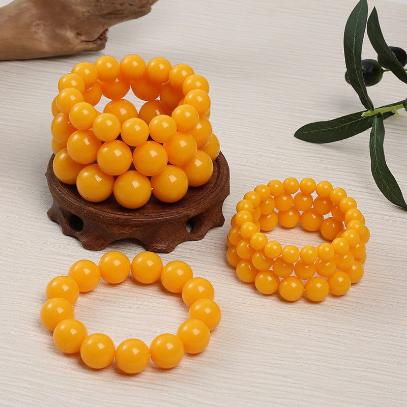 Non-natural Beeswax Beads Bracelet