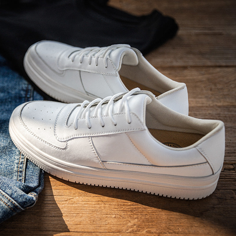 Men's Fashion Individual Breathable White Shoes