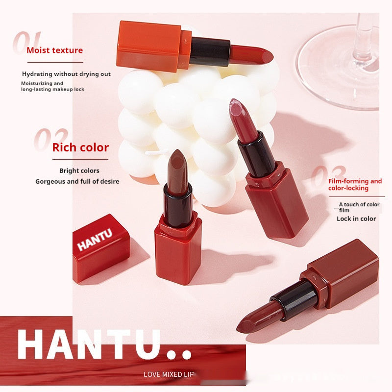 Creative Color Rendering Moisturizing Velvet Lipstick Love Gift Set